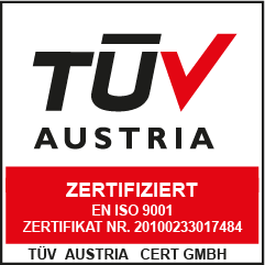 TÜV Austria Zertifizierung